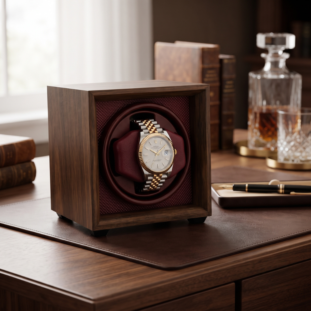 The Wooden Red Winder - 1 Slot