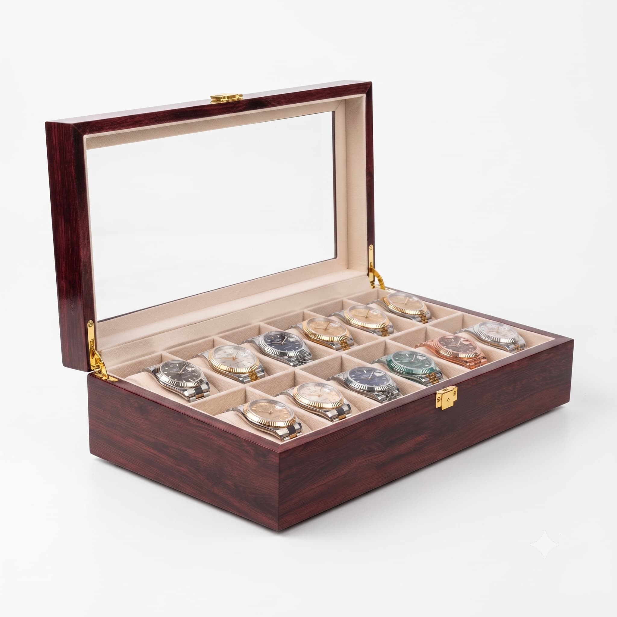 The Amber Large Watch Box - 12 Slots - MasterWinder