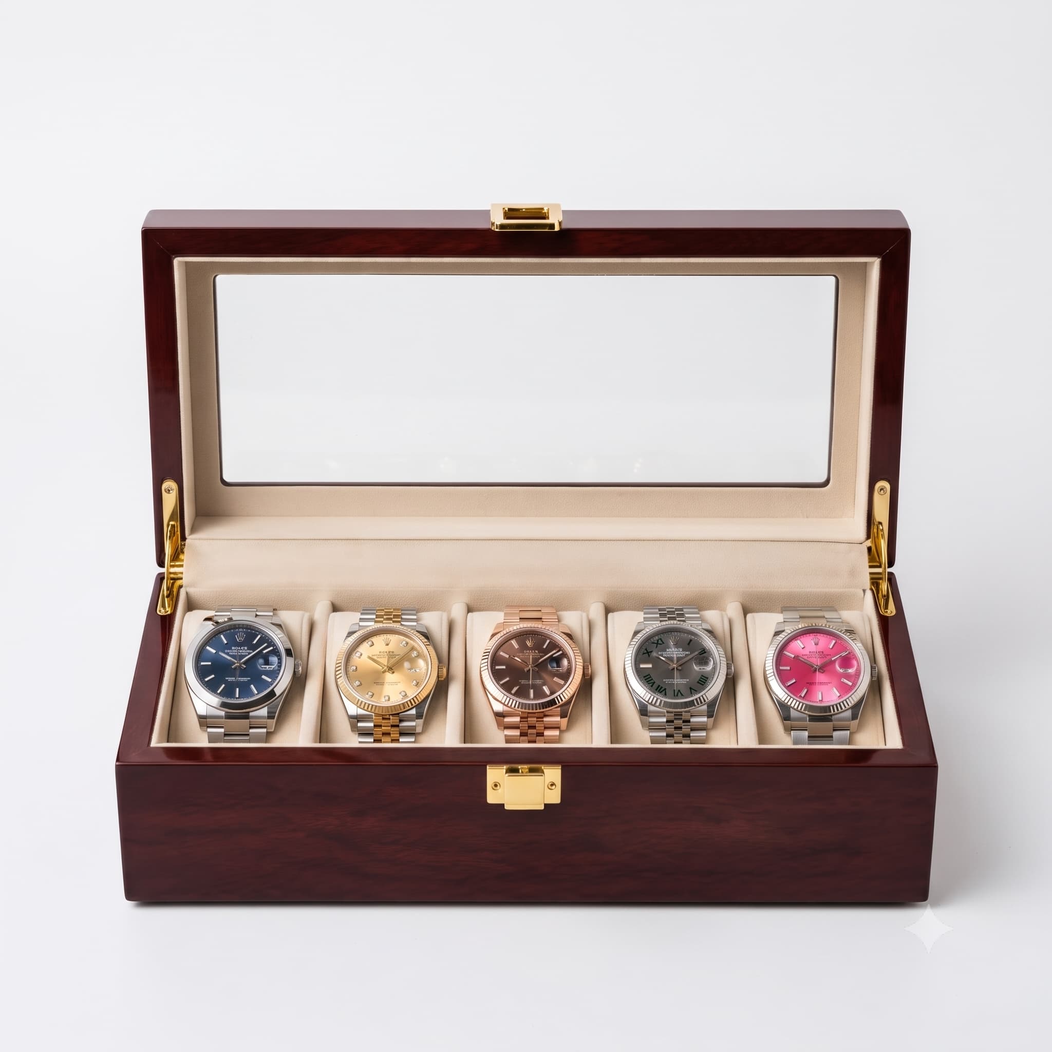 The Mahogany Box - 5 Slots