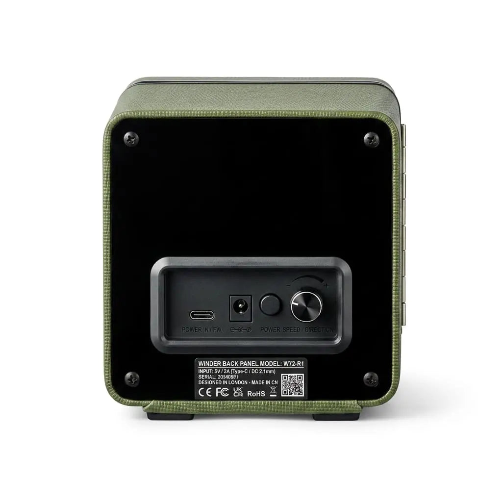 The Saffiano Green Winder - 1 Slot - MasterWinder