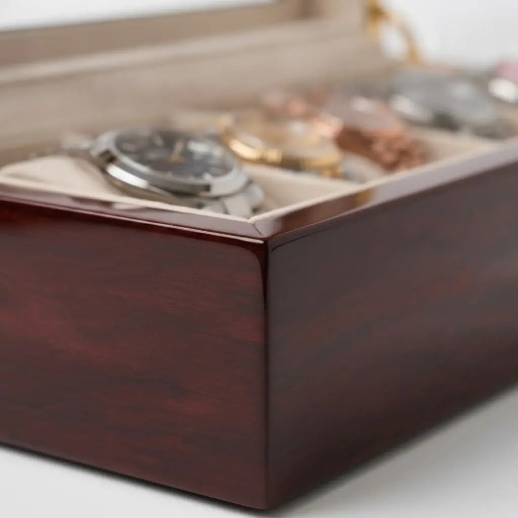 The Mahogany Box - 5 Slots - MasterWinder