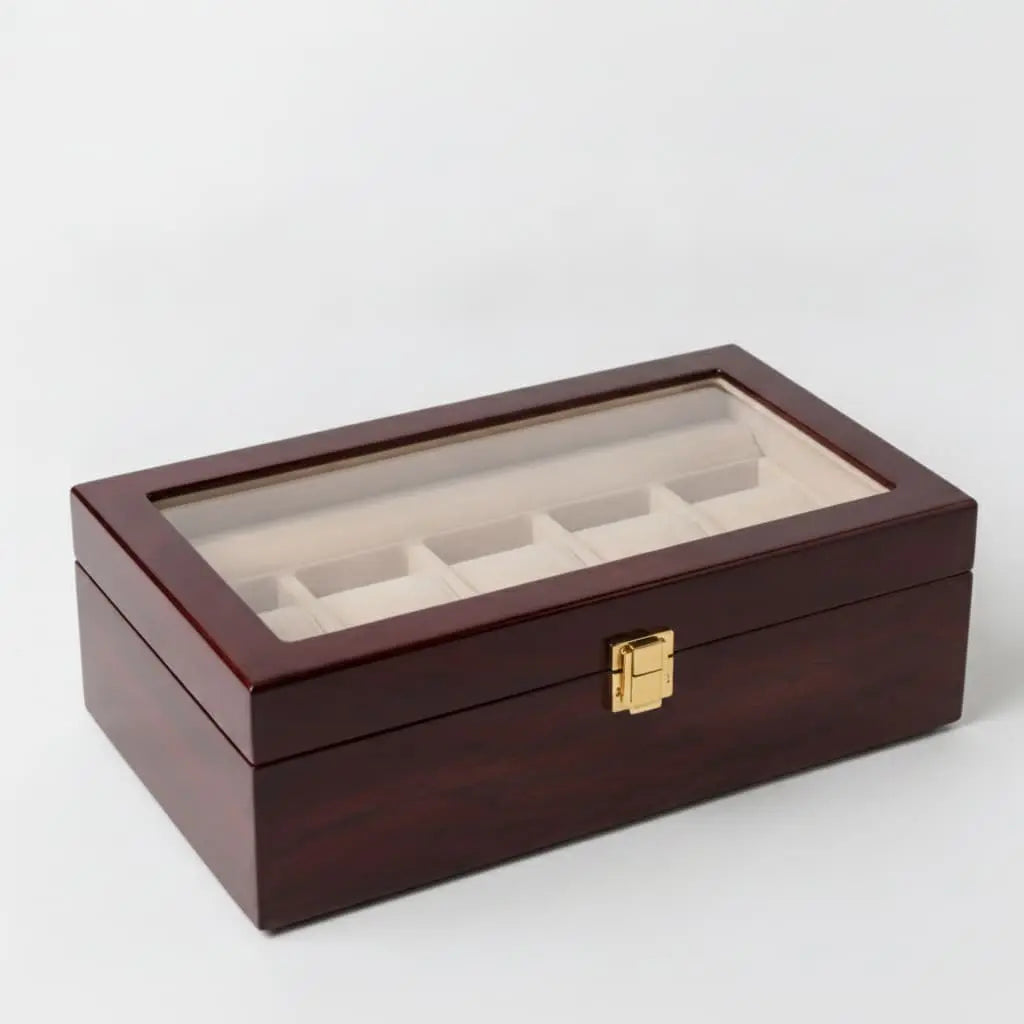 The Mahogany Box - 5 Slots - MasterWinder