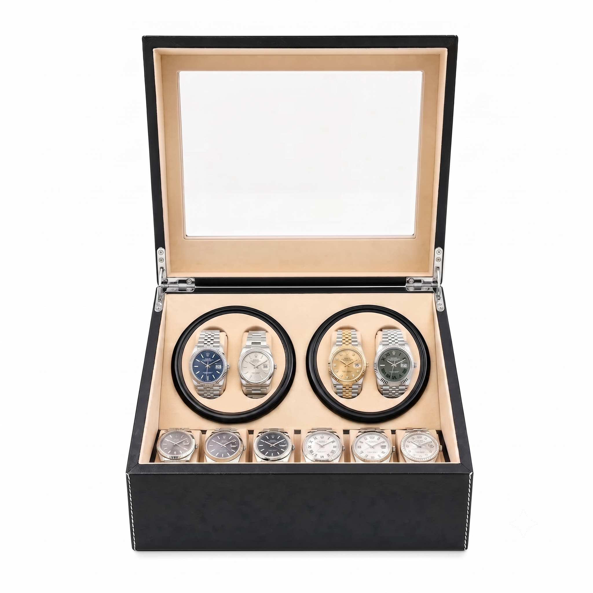 The Sentinel Large Watch Winder - 8 Slots - MasterWinder