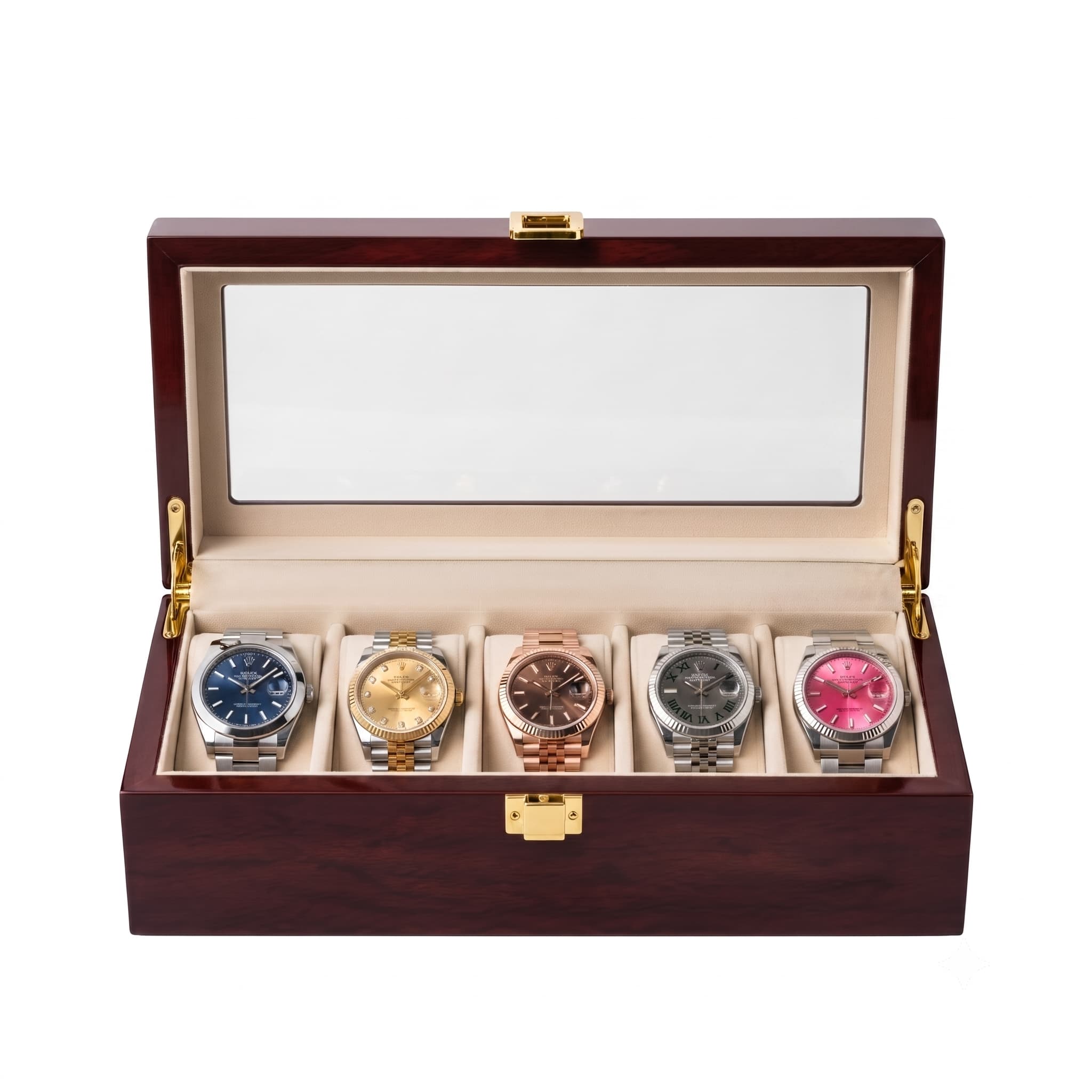 The Mahogany Box - 5 Slots - MasterWinder
